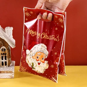 10/20pcs Merry Christmas Candy Gift Bags Christmas Decorations for Home 2026 - Picture 1 of 27