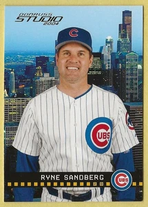 2004 Donruss Studio Ryne Sandberg Chicago Cubs 47 - Picture 1 of 2
