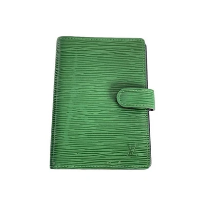 Б/у LOUIS VUITTON◆Agenda PM_Epi_GRN/кожа/GRN/простой/мужской - Изображение 1 из 4