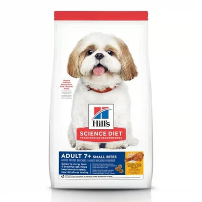 Hill's Science Diet Adult 7+ Small Bites Chicken Meal Barley & Brown Rice 33 lb - Image 1 of 4