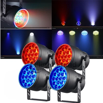 4pc/lot new osram led par 19x15W RGBW Zoom par can  dj stage light - Image 1 of 4