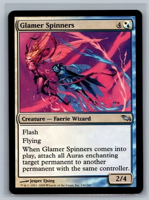 Magic The Gathering Shadowmoor Glamer Spinners #141/301 MTG TCG CCG - Image 1 of 2