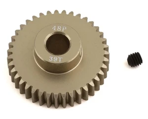 ProTek RC 48P Lightweight Hard Anodized Aluminum Pinion Gear (5.0mm Bore) (39T) - Picture 1 of 1