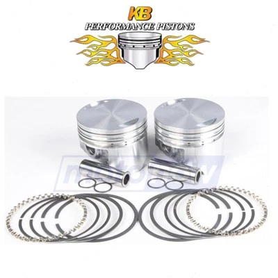 KB Cast Piston Set for 1994-1998 Harley Davidson FLHR Road King - Engine vi - Imagem 1 de 4