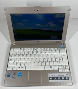 LG X110 Netbook – Intel Atom, 1GB RAM, 160GB HDD, Windows XP, Charger Included - Picture 1 of 9