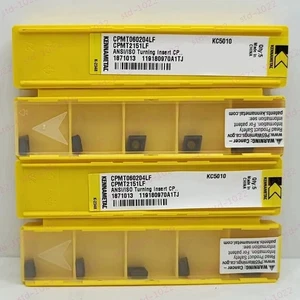 NUEVO 10 X CPMT060204LF KC5010 CPMT2151LF Kennametal CNC insertos de carburo - Imagen 1 de 2