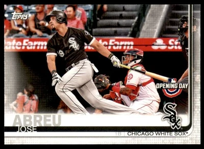 2019 Topps Opening Day Baseball Card #37 Jose Abreu - Image 1 of 2
