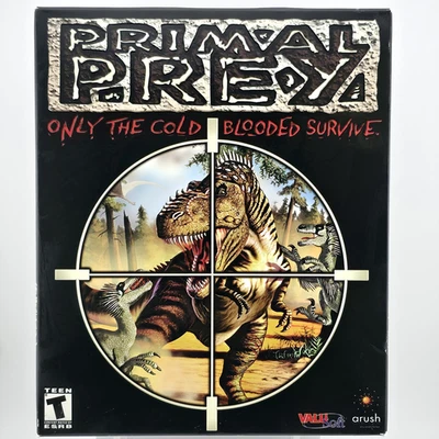 Primal Prey: Only The Cold Blooded Survive, 2001, Большая Коробка, Новая и Запечатанная - Изображение 1 из 4