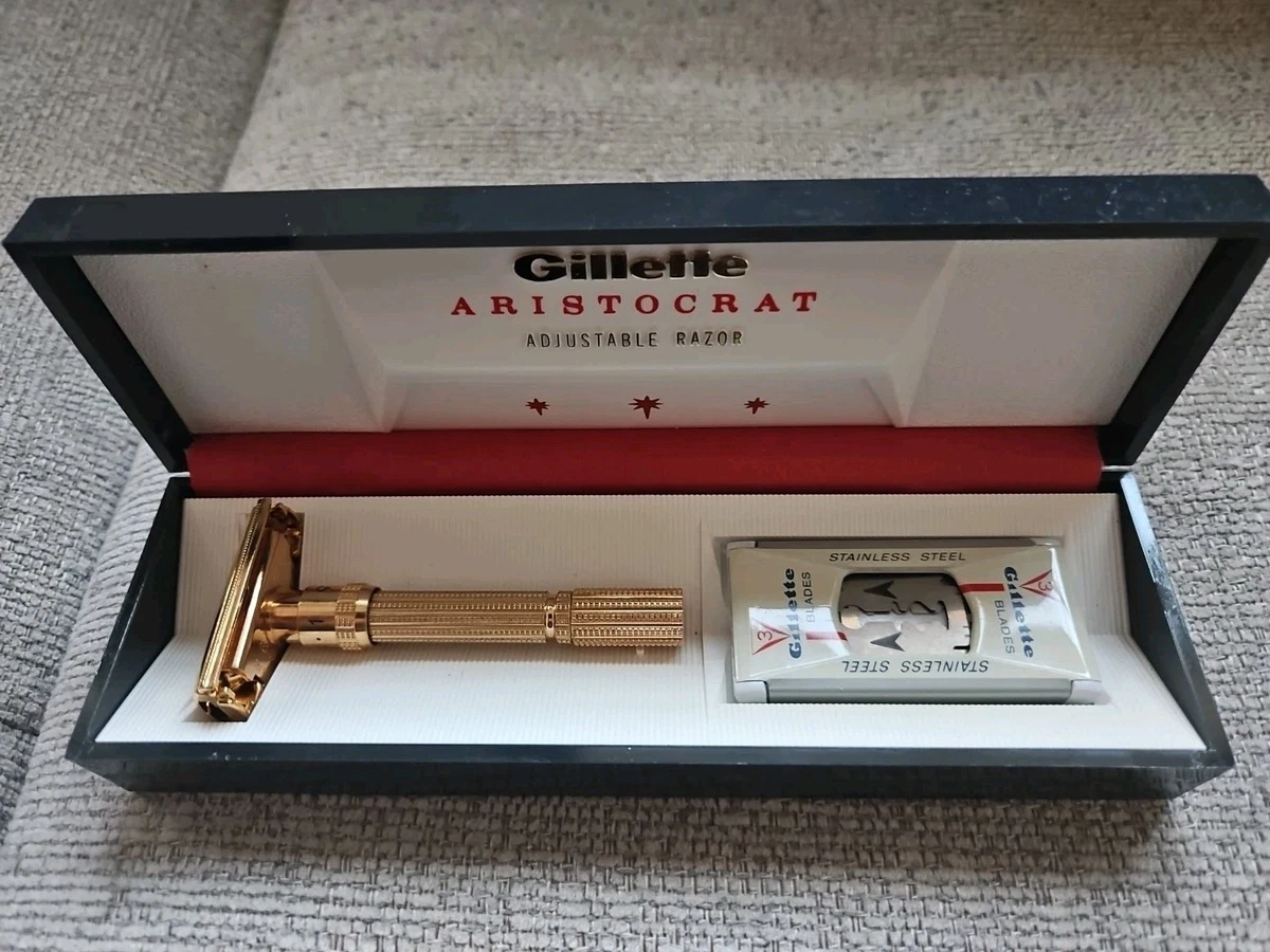 脱毛・除毛 Gillette Aristocrat Adjustable Razor 脱毛・除毛 Gillette Aristocrat Adjustable Razor Vintage Working