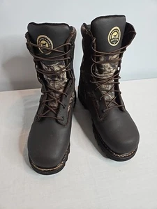 Red Wing Irish Setter Hunting Boots Mens Sz 8.5 E2 Brown Camo - Picture 1 of 11