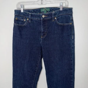 Lauren Ralph Lauren Jeans Co Damengröße 8 Medium Wash Denim Mid Rise Jeans - Bild 1 von 7