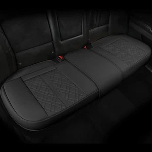 Luxury PU Leather Car Back Seat Covers - Universal Protector for Seat Bottoms... - Picture 1 of 6