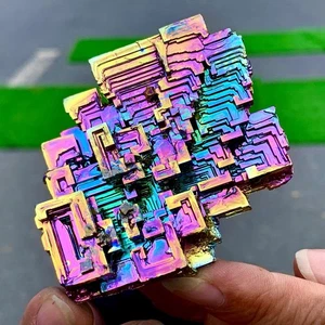 184G Colorful Aura Quartz crystaTrtanium Bismuth silicon cluster Rainbow - Picture 1 of 24