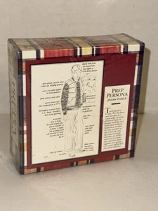 Vintage Preppy Jigsaw Puzzle Prep Persona College Years 100pc Sealed 1981 Rare - Picture 1 of 7