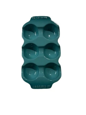 Le Creuset Egg Tray Blue 6 Count Holder - Image 1 of 4