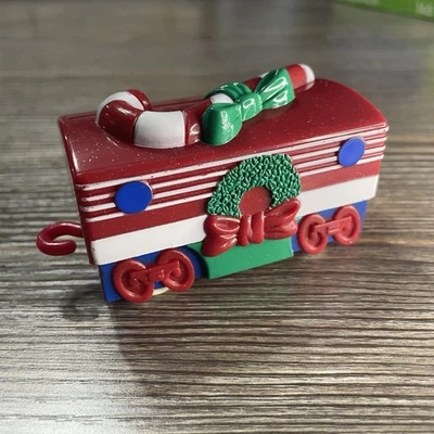 Whataville Express Holiday Train Whataburger 1999 Whatakids Meal Toy Candy Cane - Image 1 of 4