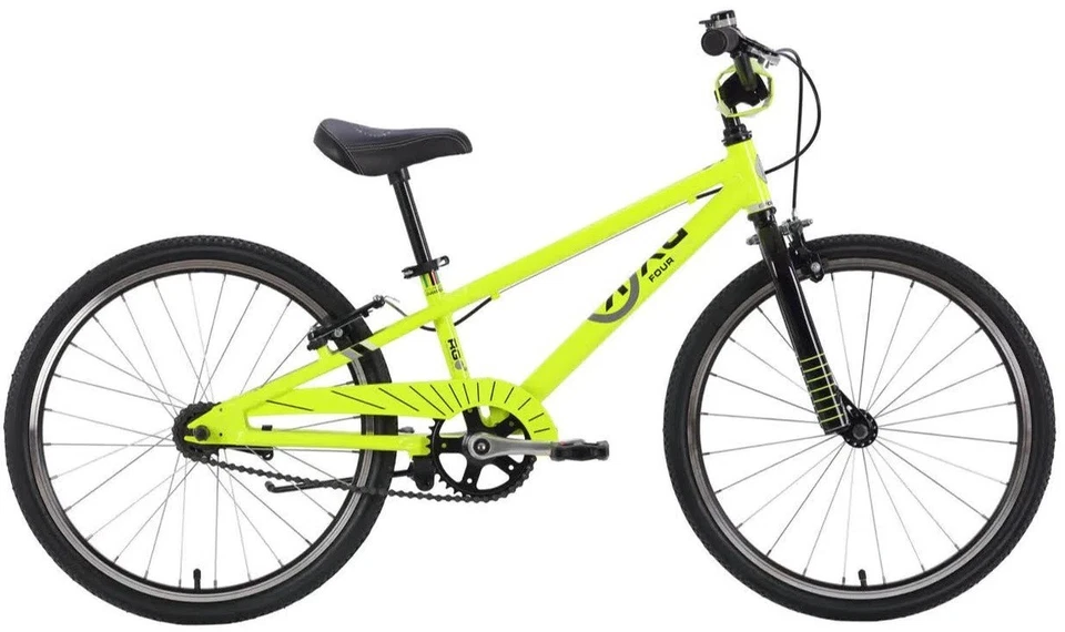 Bicicleta ByK E-450 Niños Amarillo Neón, 20" Niños, Edad 6-9, SOLO 18.6 LBS Foto 1 de 1