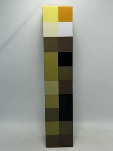 Minecraft Leuchtende 11" Wand Taschenlampe Knopf Druck Nachtlicht ThinkGeek - Bild 1 von 7