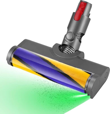 Spazzola per V7 V8 V10 V11 V15, Testina Turbo a Rullo Con Illuminazione a LED pe - Immagine 1 di 4