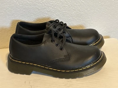 Zapatos planos con cordones Dr. Martens 1461 J para niños talla 12 EU 29 cuero negro Foto 1 de 4