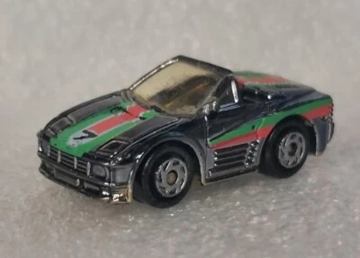 Micro Machine Ferrari Testarossa Black Chrome Type F110 Spider Convertible NICE! - Image 1 of 4