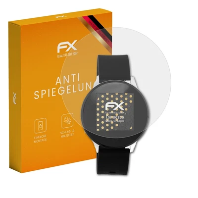 AtFoliX 3x screen protector for oozoo Q00113 43mm protective film matte & shockproof film - Image 1 of 4