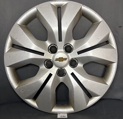 2012-2016 Chevrolet Cruze Hubcap - Genuine Factory OEM 16-inch Silver 3294 - Image 1 of 4