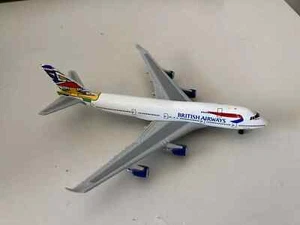 Boeing 747-400 British Airways „South Africa“ G-BNLO Herpa 511414 1:500 - Foto 1 di 1