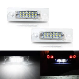 2X Luci led targa VW Touran Golf Caddy Jetta 5 T5 Passat Cimousint SKODA Superb - Imagen 1 de 7