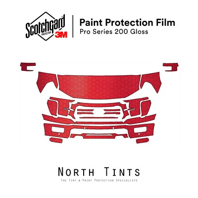 Kit de película de protección de pintura precortada PPF Ford F-150 Lariat 2024-2025 serie 3M PRO Foto 1 de 4