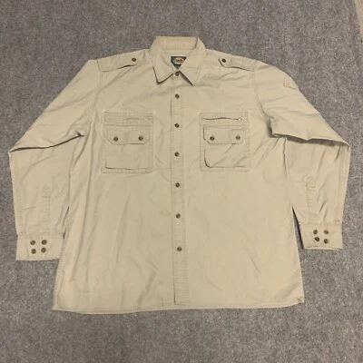 Cabelas Shirt Mens XL Reg Button Up Hunting Outdoors - Image 1 of 4