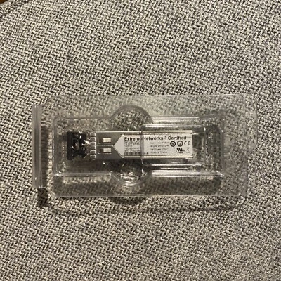 Extreme Networks TSS-S2CH1-C11M  1Gb SFP SX 850nm Transceiver Module - Image 1 of 3