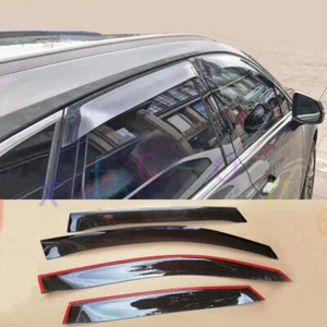 For Cadillac 2017-2022 XT5 Smokey Black Window Visor Vent Sun Rain Guard Shades  - Imagen 1 de 4