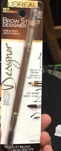 L'Oreal Paris Brow Stylist Designer Eyebrow Pencil Crayon #310 Brunette - Picture 1 of 1