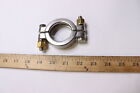 USA Sealing Sanitary Fitting Clamp with Bolt 304 Stainless Steel 1" and 1-1/2"