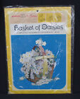 Vtg Gibson Greetings Pakay Party Papers Centerpiece Sealed Baskey Daisies Pop Up