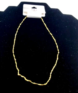 Giani Bernini Elegant 18k Gold Over Sterling Silver Necklace MSRP $50 - Picture 1 of 5