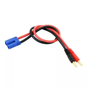 Battery Charger Cable 12AWG EC5 Male to 4mm Banana Head Adapter Connector - Picture 1 of 5