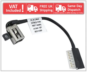 Cable de carga de alimentación conector de CC Dell Vostro 3500 3510 3515 0231X7 DC301017H00 - Imagen 1 de 8
