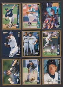 1996 COLLECTOR'S CHOICE GOLD SIGNATURE #158 MIKE HAMPTON ASTROS SP 1:36 ODDS