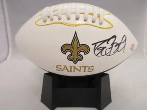 Drew Brees Signed NFL Autographed Saints Mini Football Signed - Picture 1 of 1
