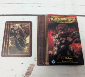 Warhammer Quest La Aventura Juego de Cartas Troll Slayer Expansión Juegos Taller - Imagen 1 de 7