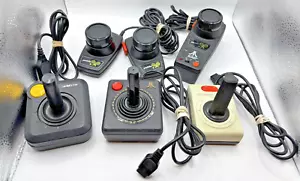 Atari Commodore 64 Controller Lot Paddle Controllers Joy Stick Gemstik Untested - Picture 1 of 8