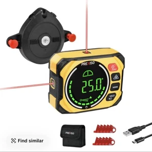 PREXISO 3-in-1 Digitales Winkelmessgerät magnetisch mit Laser-Wasserwaage, - Bild 1 von 6