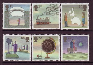 GREAT BRITAIN 2007 WORLD OF INVENTION 2nd SET UNMOUNTED MINT, MNH - Picture 1 of 1