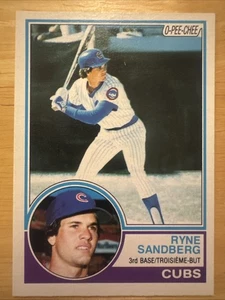 Ryne Sandberg 1983 TOPPS O-PEE-CHEE OPC Rookie Card (7400) - Picture 1 of 2