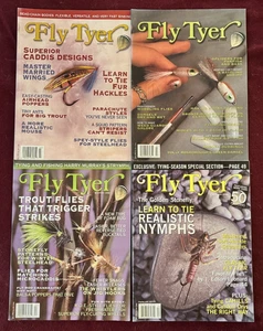 Fly Tyer Magazine Lot of 4 from 1998-2000 - Picture 1 of 1