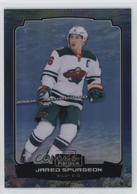 2022-23 O-Pee-Chee Platinum Aquamarine /149 Jared Spurgeon #192 - Image 1 of 2