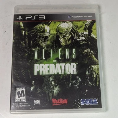 Aliens vs Predator (Sony PlayStation 3, 2010) CIB with Manual - Image 1 of 4