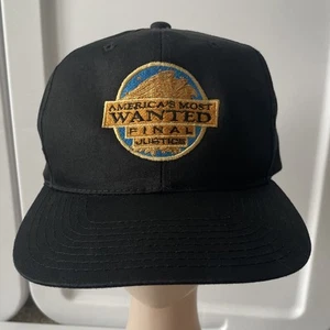 Vintage America’s Most Wanted Headmaster Black Snapback Hat - Picture 1 of 11